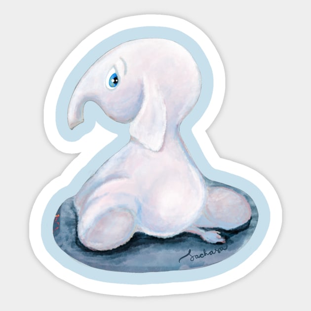 Little elephant Sticker by SaChaSa